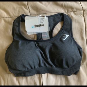 Gymshark black vital seamless sports bra